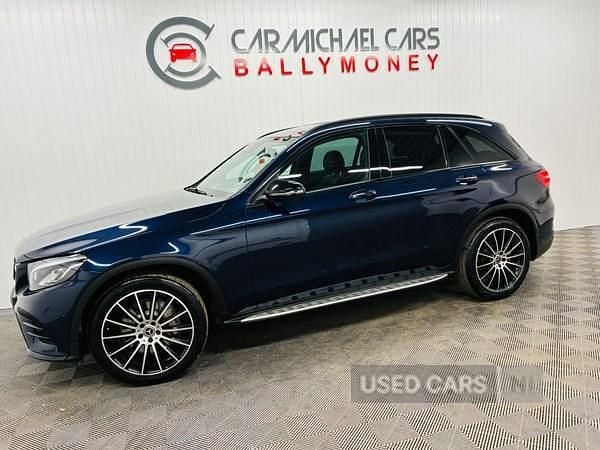 Used Mercedes GLC220 AMG line 2018 Blue Estate