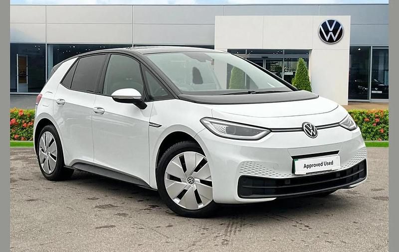 Used VW ID.3 Pro Performance 150 kW (204 HP) 2020 White Hatchback