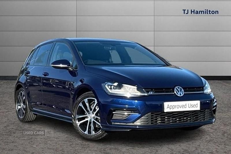 Blue Used 2020 VW Golf VII R-line Edition Hatchback | £18,950 (Fair price) - Image 1/1