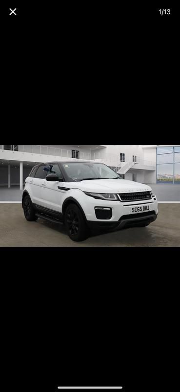 White Used 2015 Land Rover Range Rover evoque SE Estate | £10,250 (Fair price) - Image 1/4