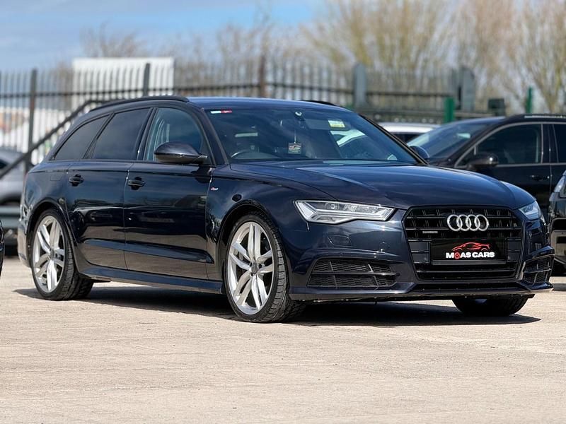 Begagnad Audi A6 Black Edition 272 HK (200 kW) 2017 Blå Kombi