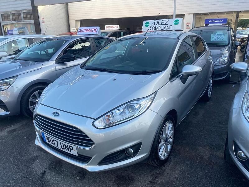 Used Ford Fiesta Titanium 2017 Silver Hatchback