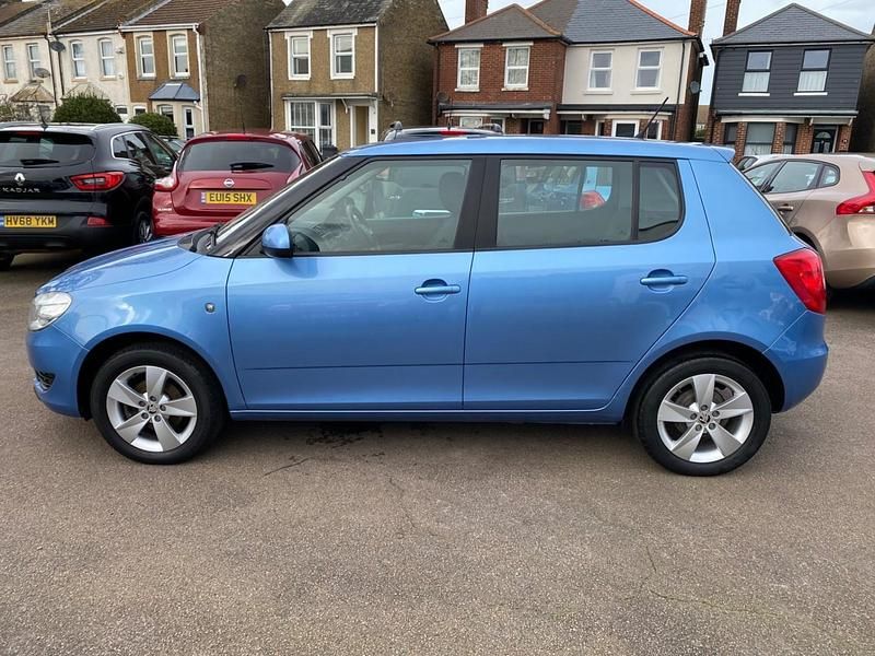 Used Skoda Fabia SE 2014 Blue Hatchback
