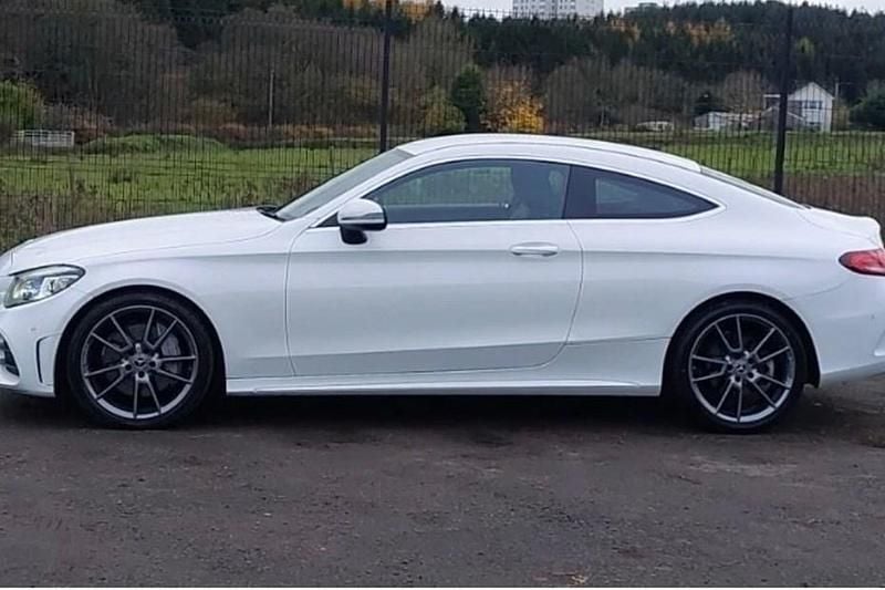 White Used 2018 Mercedes C300 AMG Line Premium Coupe | £17,995 (Fair price) - Image 1/1