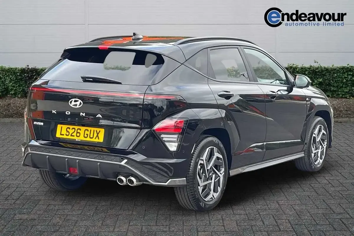 New Hyundai Kona N Line 115 HP (84 kW) 2026 Black SUV