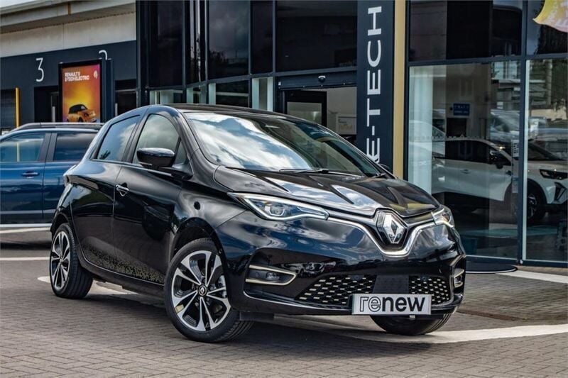 Black Used 2022 Renault Zoe Iconic Hatchback | £13,695 (A bit pricey) - Image 1/4