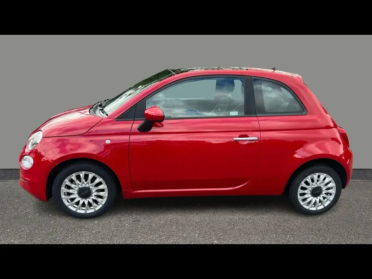 Used Fiat 500 Lounge 69 HP (50 kW) 2020 Red Hatchback