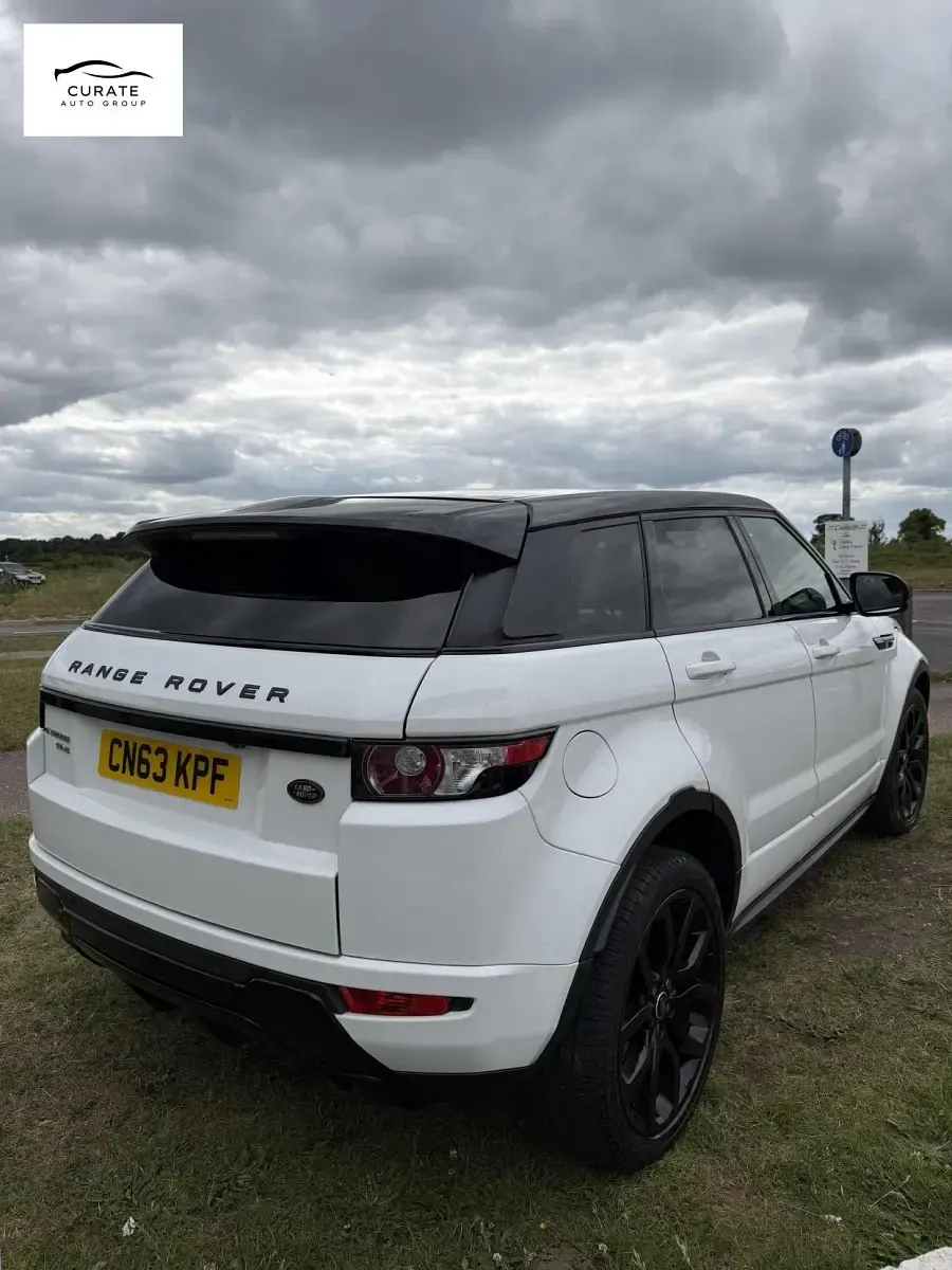 Used Land Rover Range Rover evoque Dynamic 190 HP (139 kW) 2013 White SUV