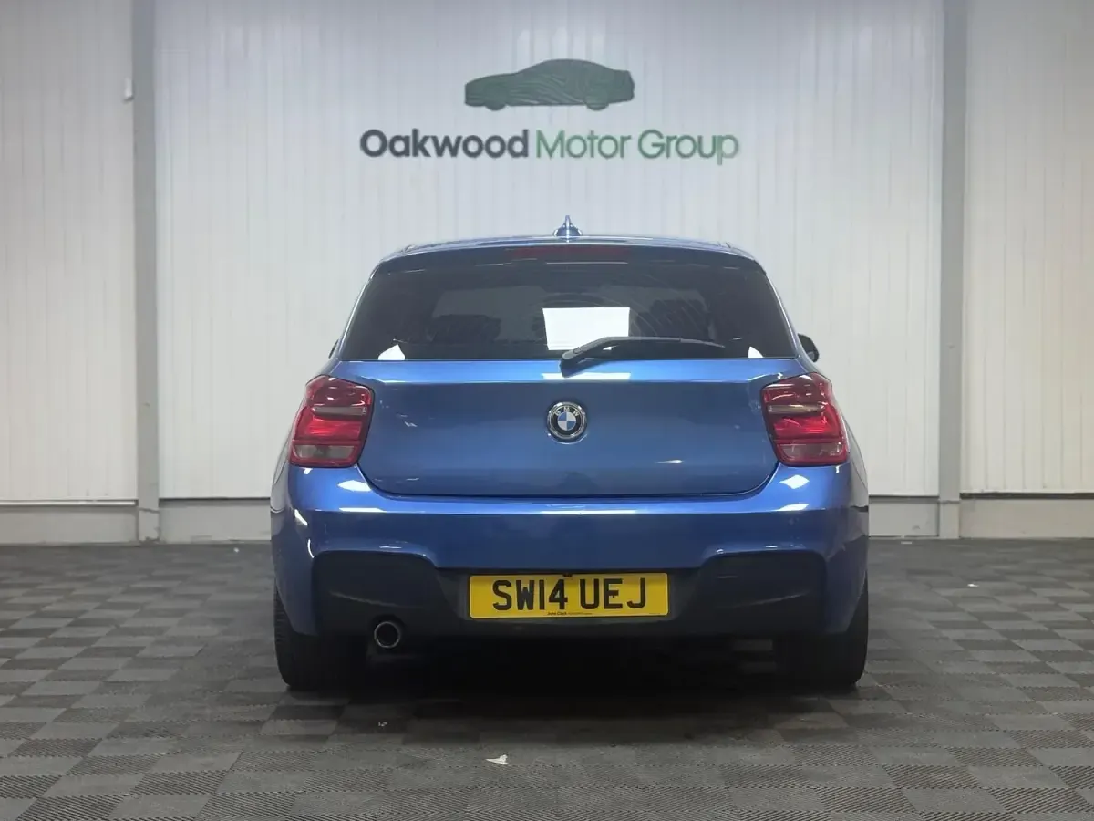 Used BMW 116 M Sport 2014 Blue Hatchback