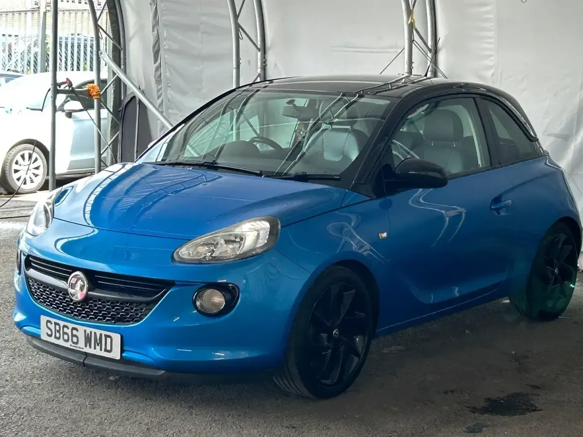 Used Vauxhall Adam S 2016 Blue Hatchback