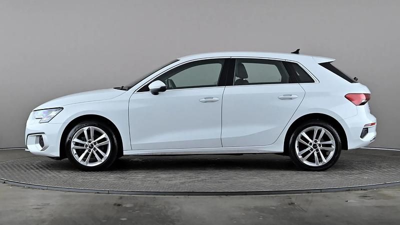 Used Audi A3 Sport 150 HP (110 kW) 2023 White Sedan