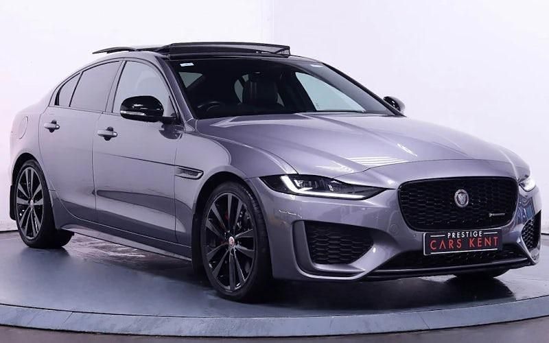 Grey Used 2022 Jaguar XE R-Dynamic Sedan | £25,850 (Expensive) - Image 1/4