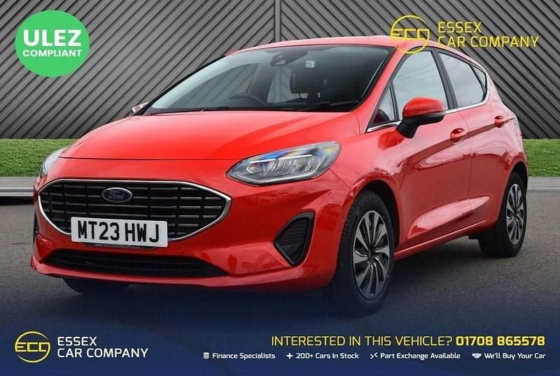Used Ford Fiesta Titanium 2023 Red Hatchback