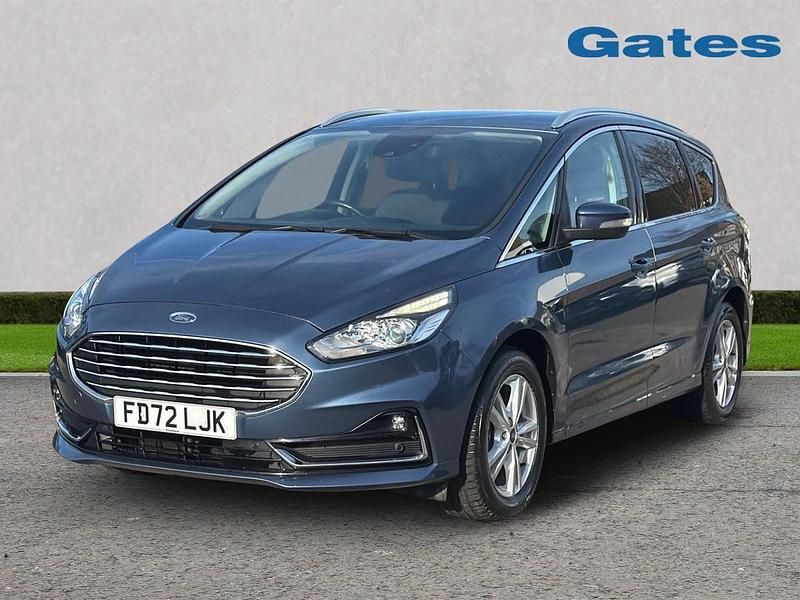 Begagnad Ford S-MAX Titanium 190 HK (139 kW) 2023 Blå Minibuss