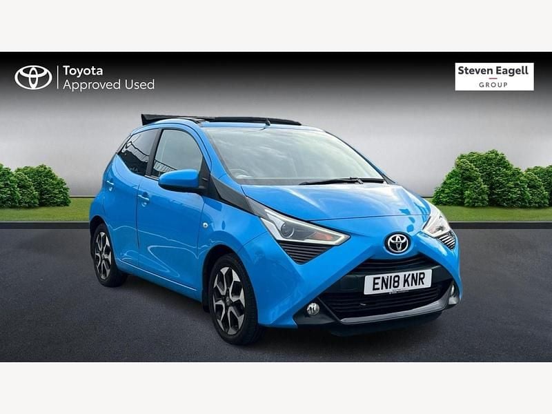 Blue Used 2018 Toyota Aygo X-plore Hatchback | £9,172 (A bit pricey) - Image 1/3