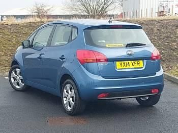 Used Kia Venga 2014 Blue Hatchback