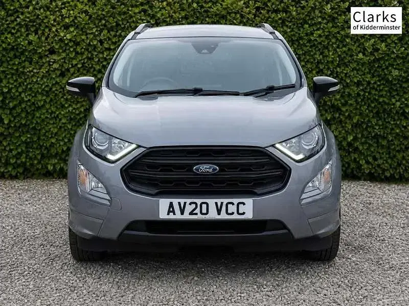 Used Ford Ecosport ST-Line 125 HP (91 kW) 2020 Silver SUV