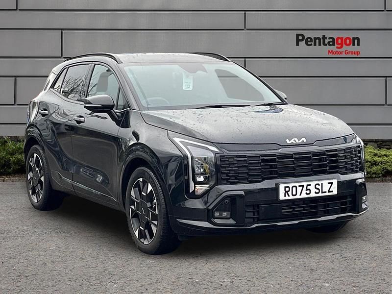 Black Used 2025 Kia Sportage GT-Line SUV | £29,495 (Fair price) - Image 1/4