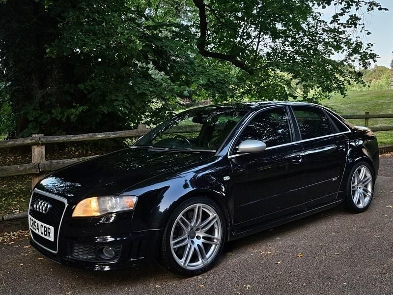 Used Audi RS4 2007 Black Sedan