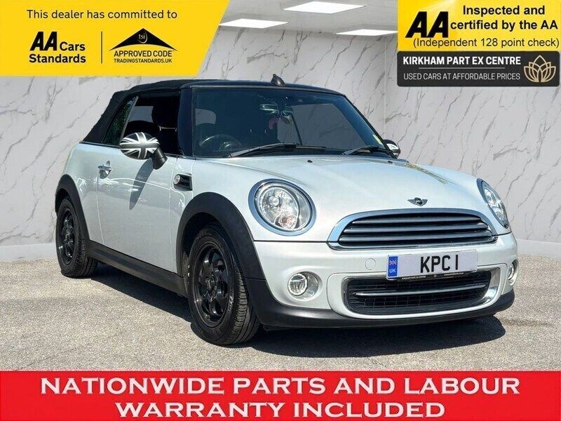 Silver Used 2014 Mini Cooper Cabriolet Cabriolet | £6,995 (Fair price) - Image 1/4