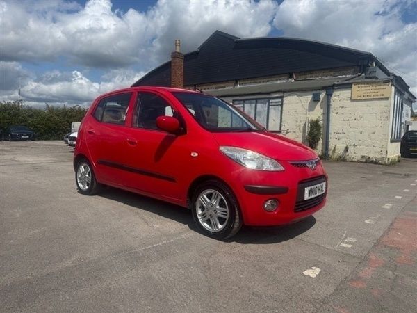 Red Used 2010 Hyundai i10 Comfort Hatchback | £1,995 (Fair price) - Image 1/1