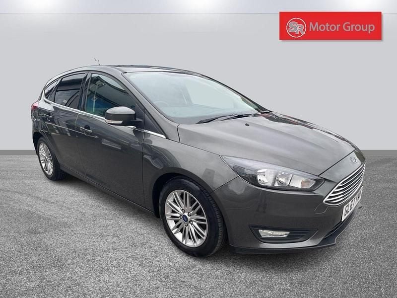 Grey Used 2017 Ford Focus Zetec Hatchback | £6,705 (Fair price) - Image 1/4