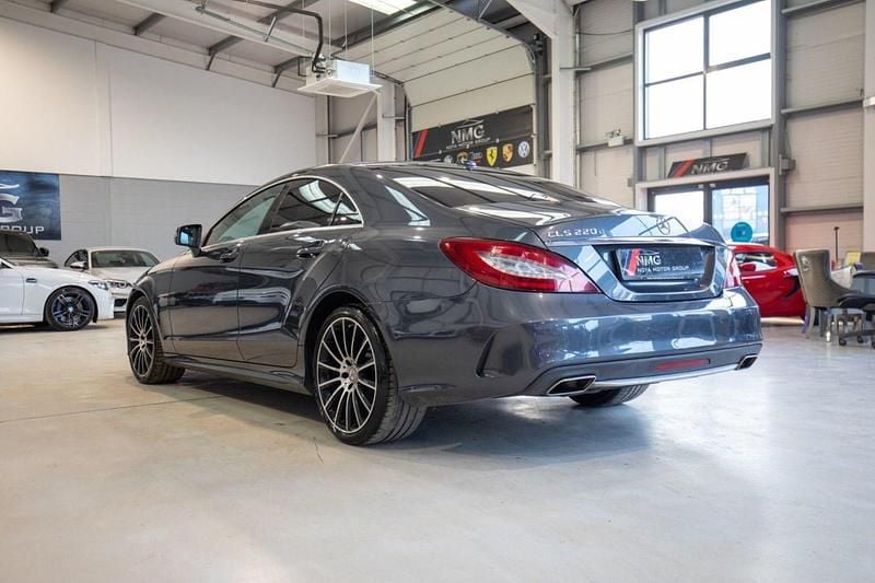 Used Mercedes CLS220 AMG line 177 HP (130 kW) 2016 Grey Coupe