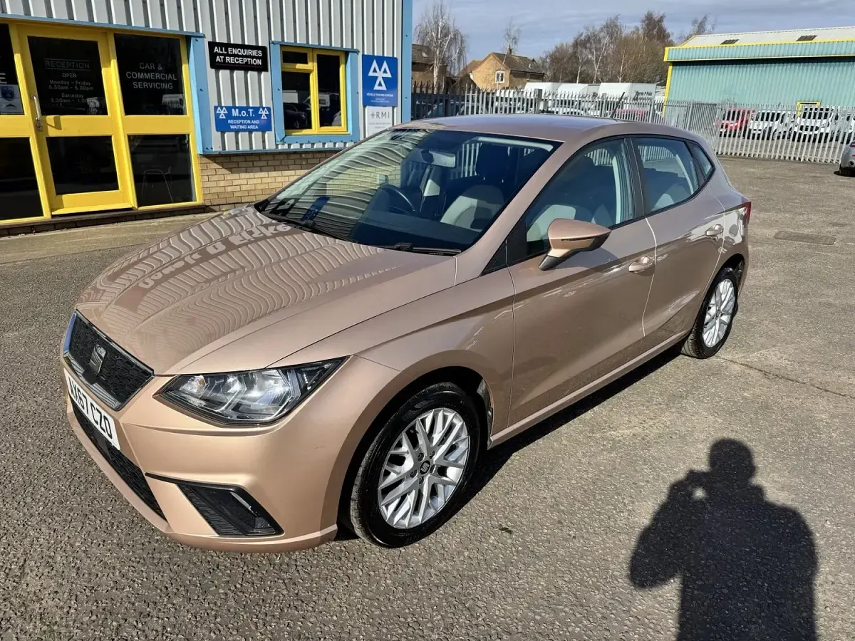 Used Seat Ibiza SE 75 HP (55 kW) 2018 Gold Hatchback