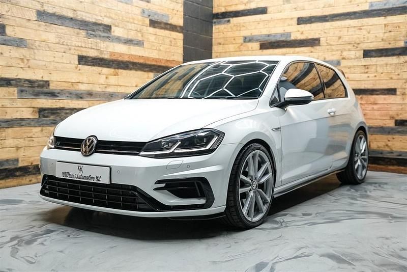 White Used 2017 VW Golf VII R Hatchback | £21,995 (Expensive) - Image 1/4
