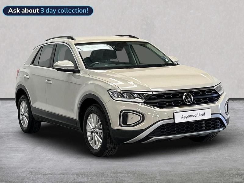Grey Used 2022 VW T-Roc Life SUV | £22,041 (Fair price) - Image 1/4