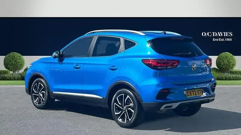 Used MG ZS Exclusive 106 HP (77 kW) 2023 Blue SUV