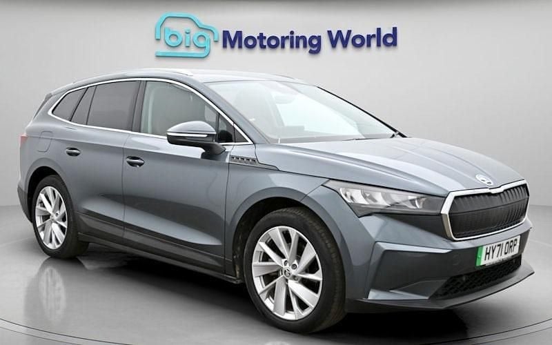 Used Skoda Enyaq iV ecoSuite 131 kW (179 HP) 2021 Grey SUV