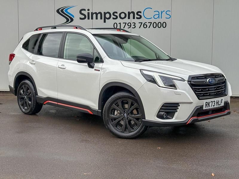 White Used 2023 Subaru Forester Sport SUV | £29,151 (Expensive) - Image 1/4