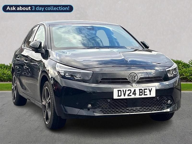 Used Vauxhall Corsa Ultimate 100 HP (73 kW) 2024 Black Hatchback