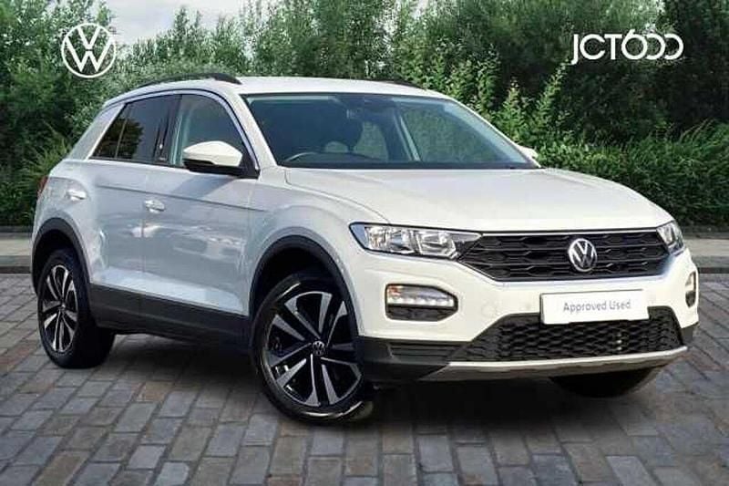 White Used 2021 VW T-Roc United SUV | £17,946 (Fair price) - Image 1/4