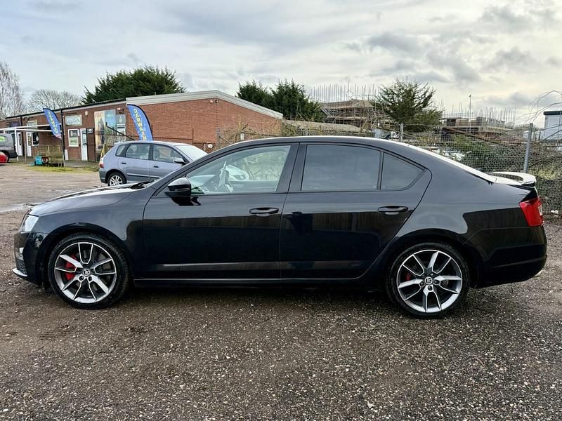 Used Skoda Octavia vRS 220 HP (161 kW) 2014 Black Hatchback