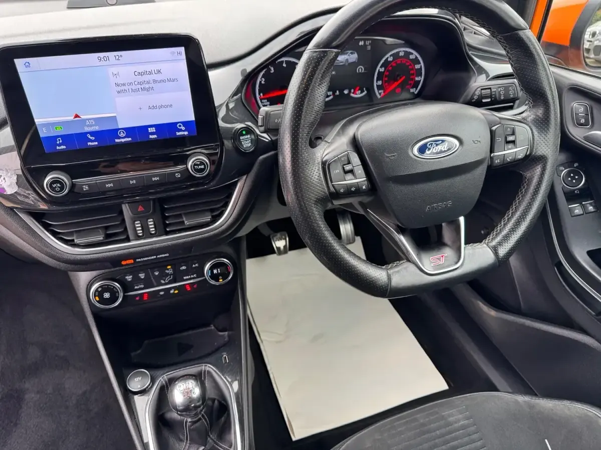 Used Ford Fiesta Performance Edition 200 HP (147 kW) 2019 Orange Hatchback