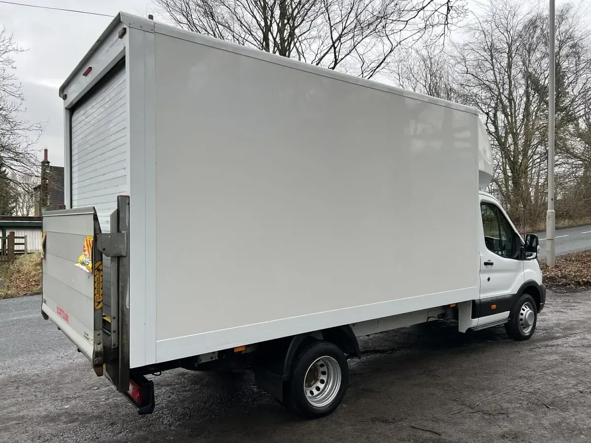 Used Ford Transit 130 HP (95 kW) 2020 White Cabriolet