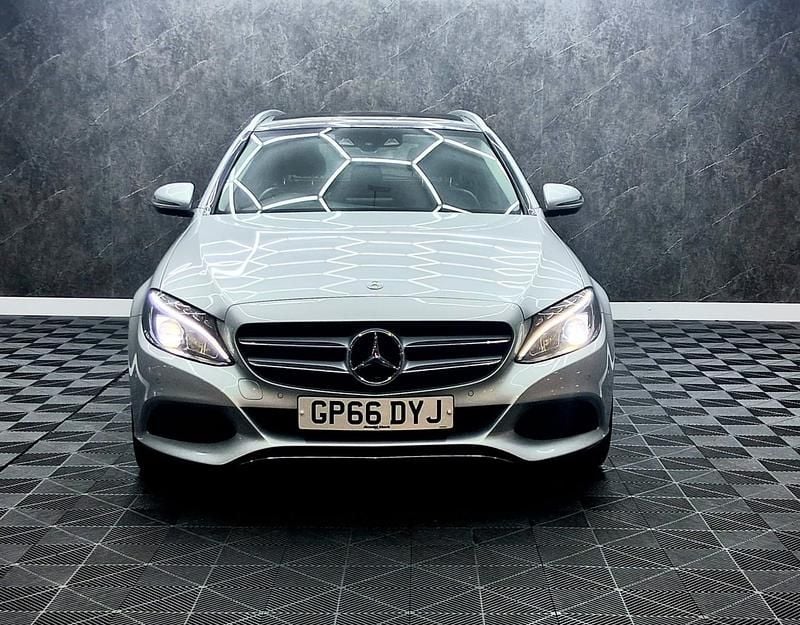 Used Mercedes C220 Premium 2017 Silver Estate