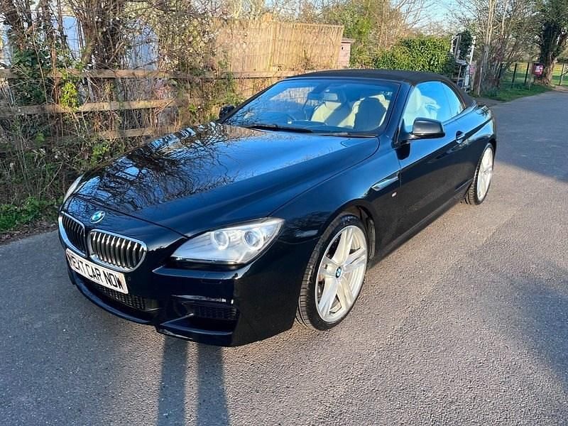 Begagnad BMW 640 Cabriolet M Sport 2013 Svart Cab