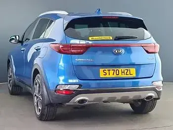 Used Kia Sportage GT-Line 134 HP (98 kW) 2020 Blue SUV