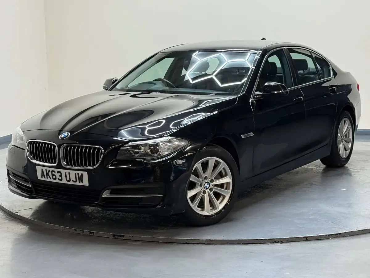 Used BMW 520 Impressive 2014 Black Sedan