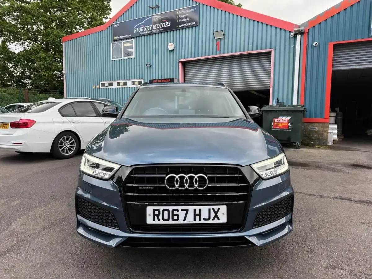 Used Audi Q3 Black Edition 2017 Blue SUV