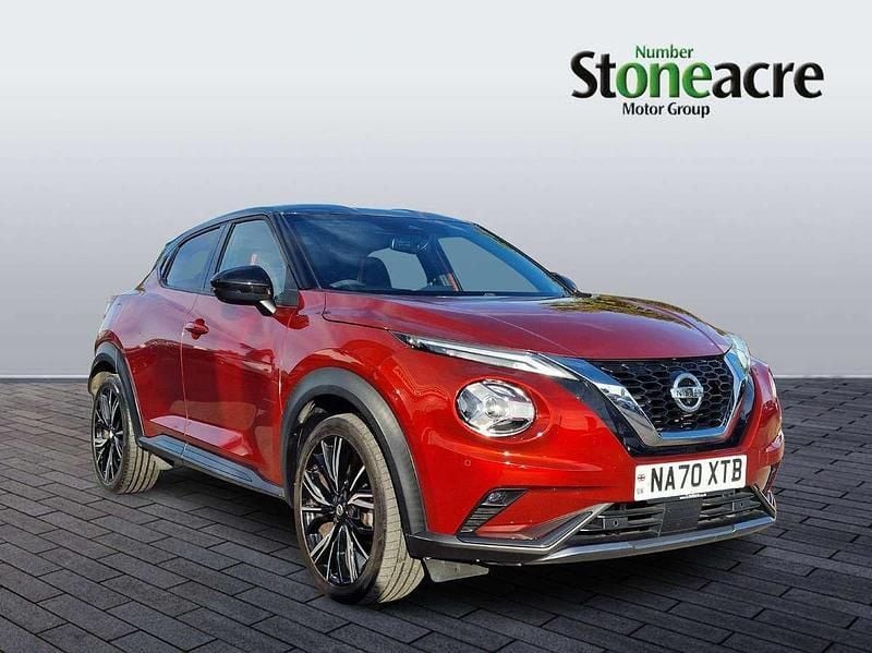 Red Used 2020 Nissan Juke Tekna+ SUV | £15,750 (Fair price) - Image 1/4