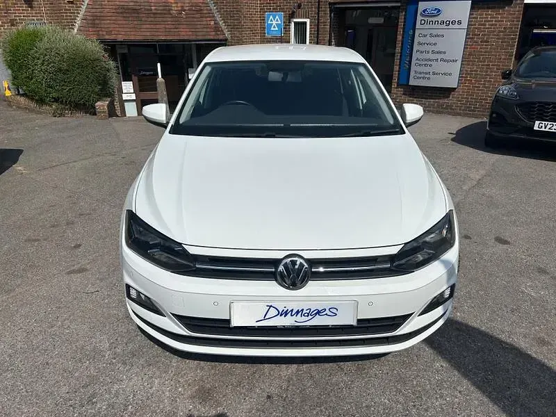Used VW Polo Match 95 HP (69 kW) 2020 White Hatchback