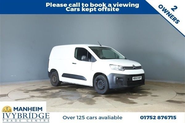 White Used 2020 Citroën Berlingo MPV | £8,994 (Good price) - Image 1/1