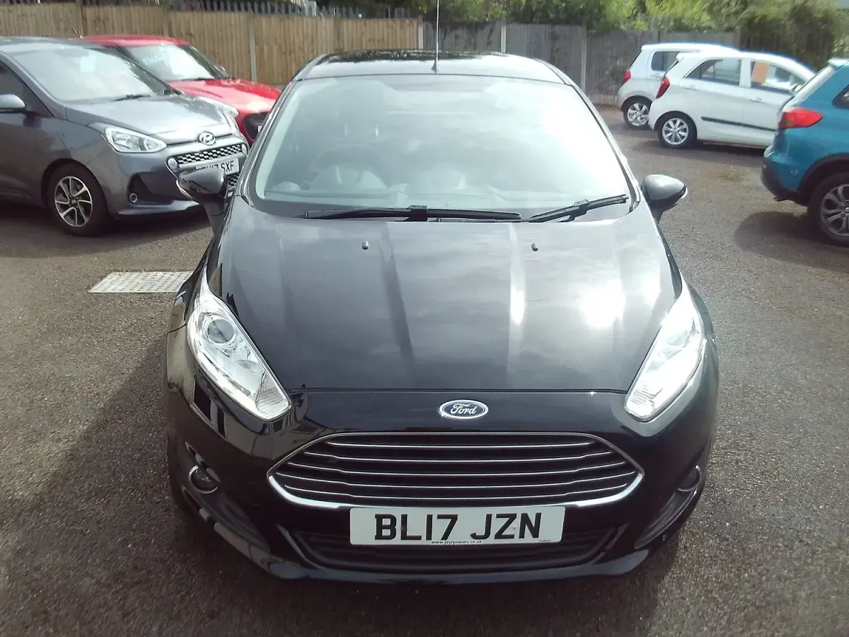 Used Ford Fiesta Zetec 2017 Black Hatchback