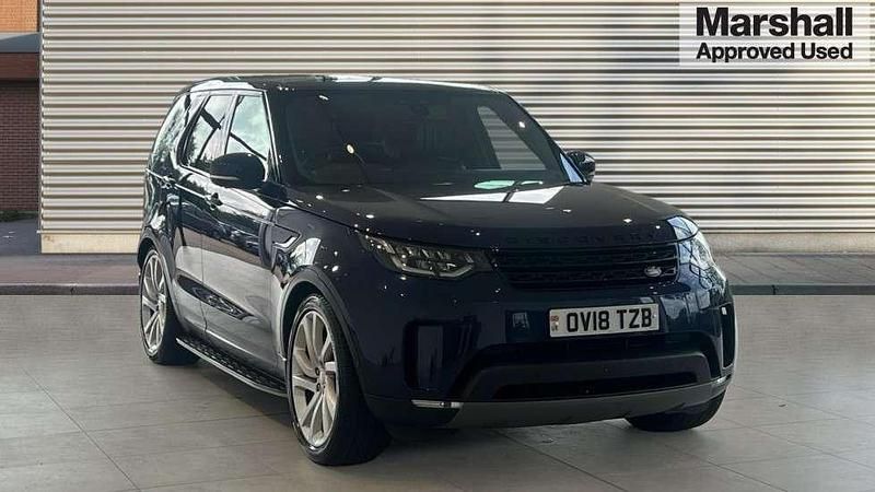 Blue Used 2018 Land Rover Discovery 5 HSE Luxury SUV | £23,659 (A bit pricey) - Image 1/4