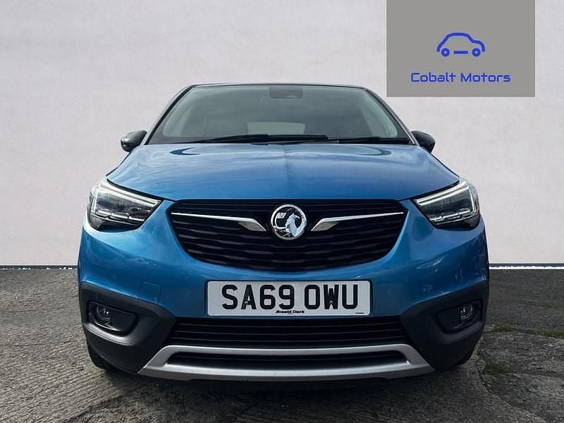 Used Vauxhall Crossland X Elite 130 HP (95 kW) 2019 Blue SUV