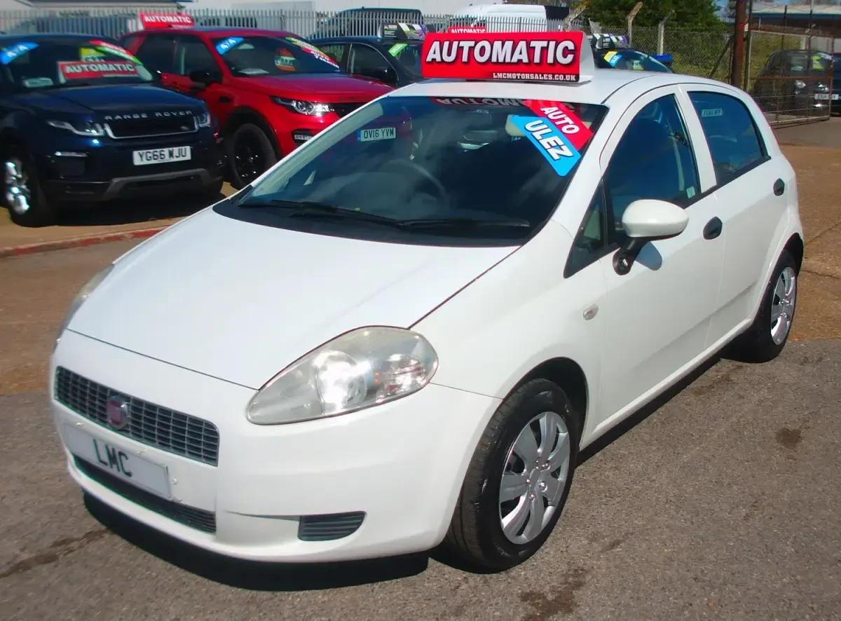 Used Fiat Grande Punto Active 2009 White Hatchback